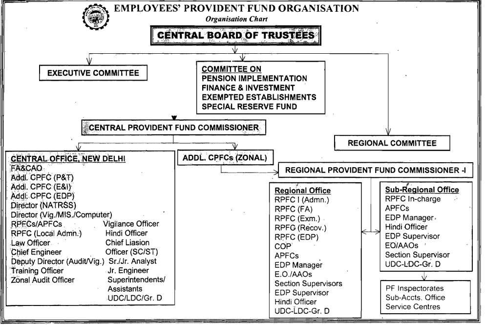 High Level Organizational Chart