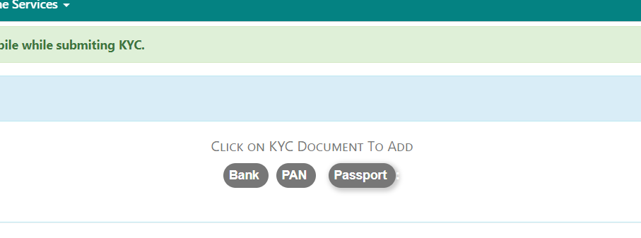 EKYC Passport PF Portal