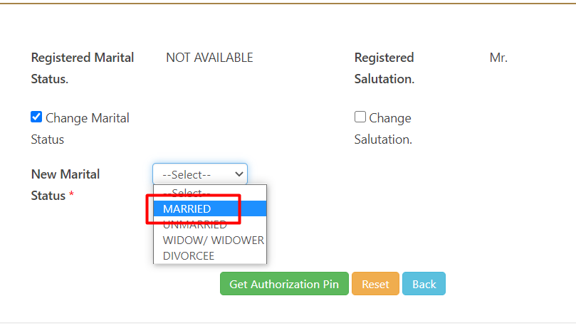 Marital Status