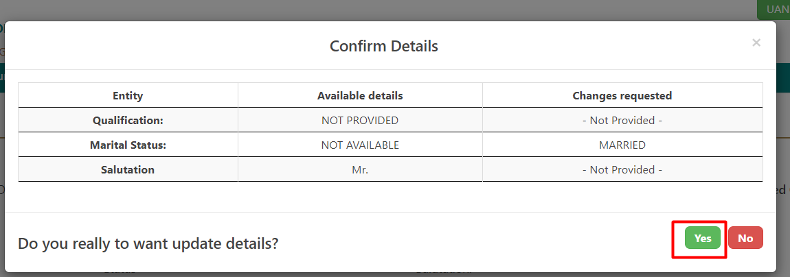 PF Marital Status