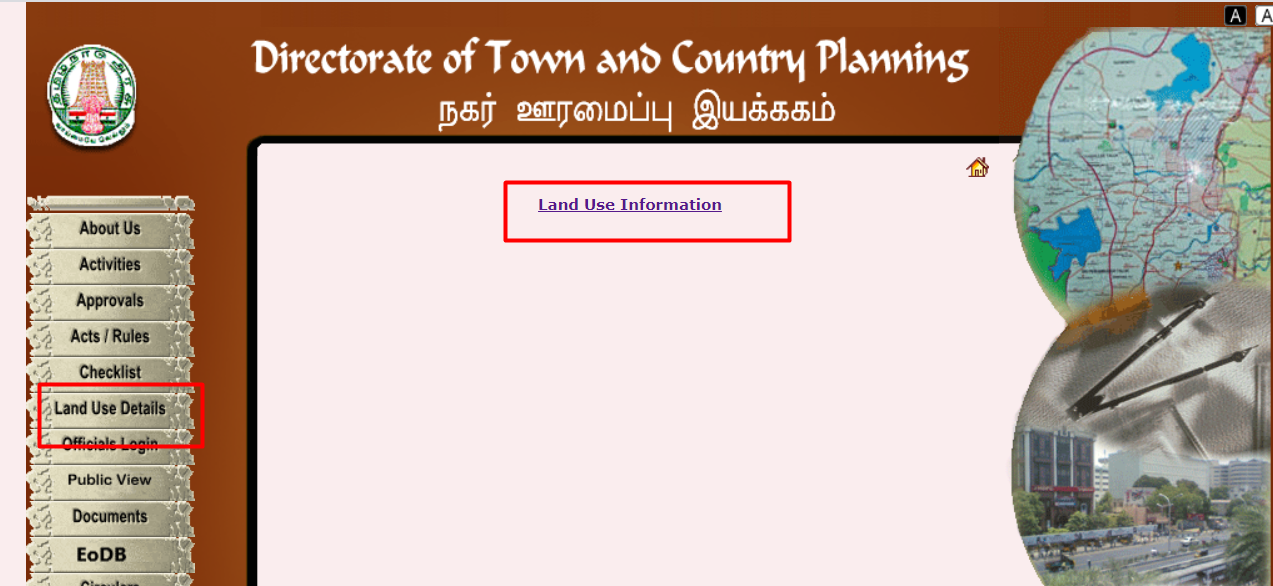 How to check DTCP approval for plots in TN?